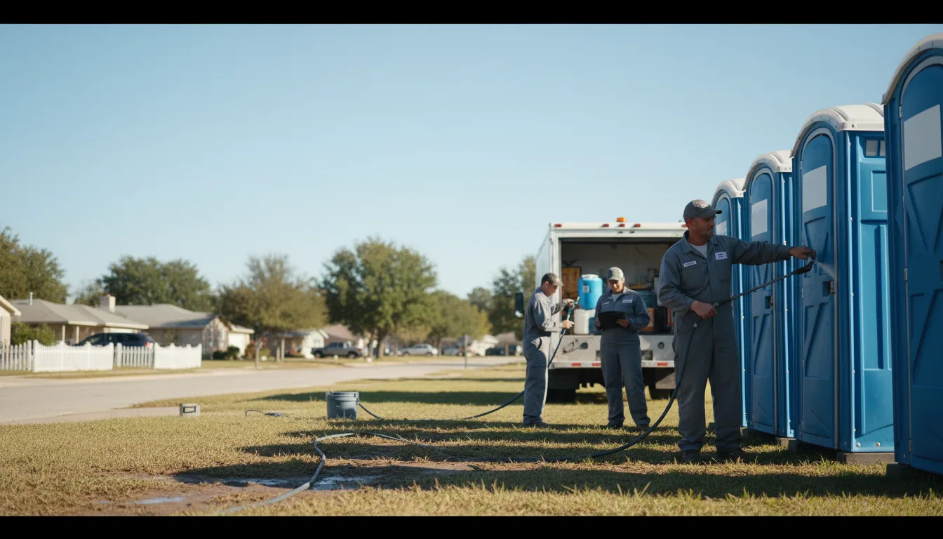 Long-Term Portable Toilet Rental in Kerens, TX near me